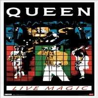 Кралица-Живо Магија Ѕид Постер, 22.375 34