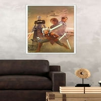 Војна На Ѕвездите: Војни На Клоновите - Прослава Фреска Ѕид Постер, 22.375 34