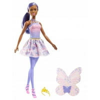 Барби Dreamtopia Самовила Кукла, Виолетова Коса И Ѕвезда Украсени Крилја