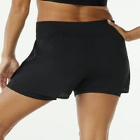 Shortsубовни и спортски женски наредени шорцеви за трчање